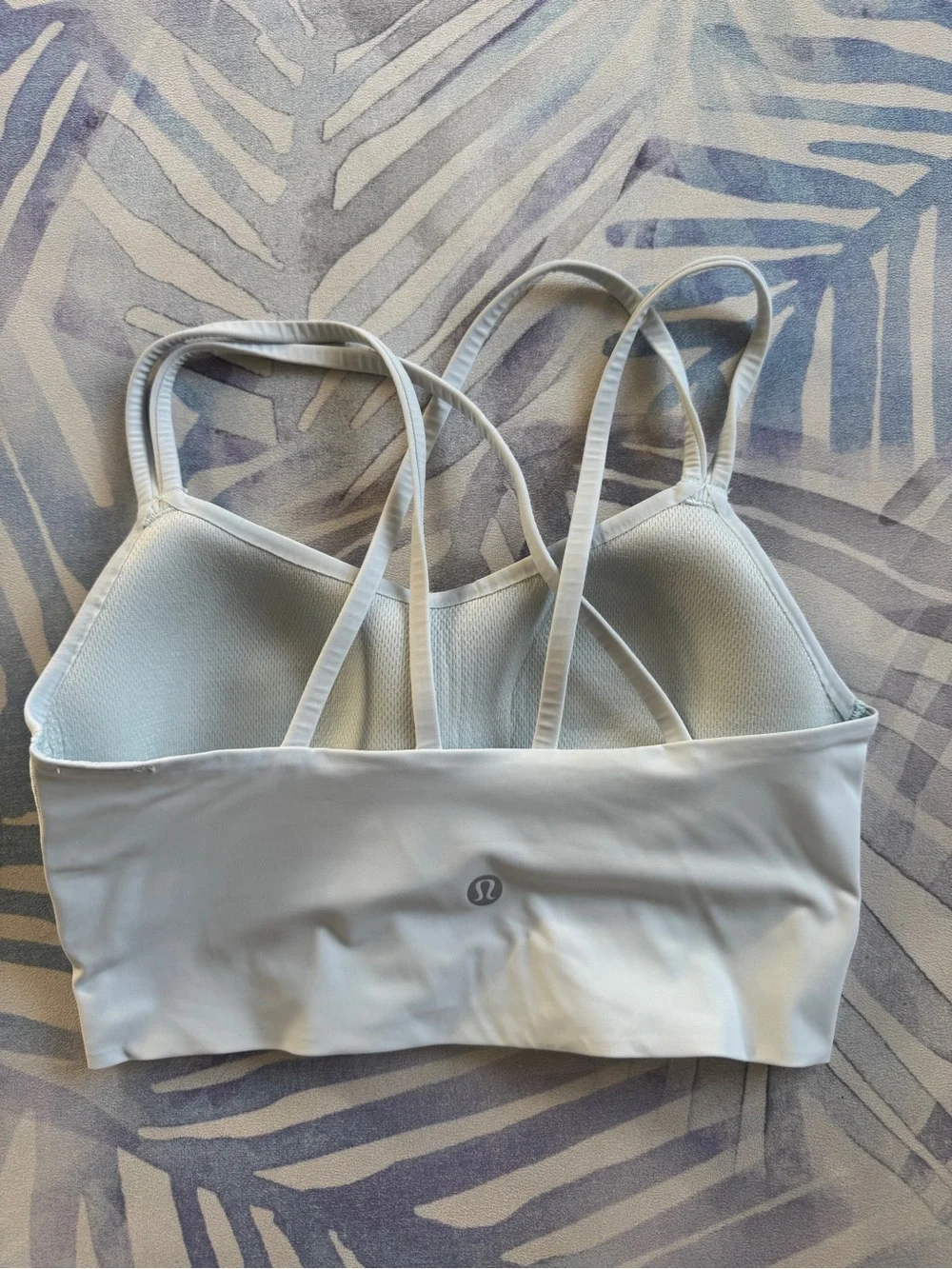 Lululemon Like A Cloud Longline bra B/C, Ocean Air, 4